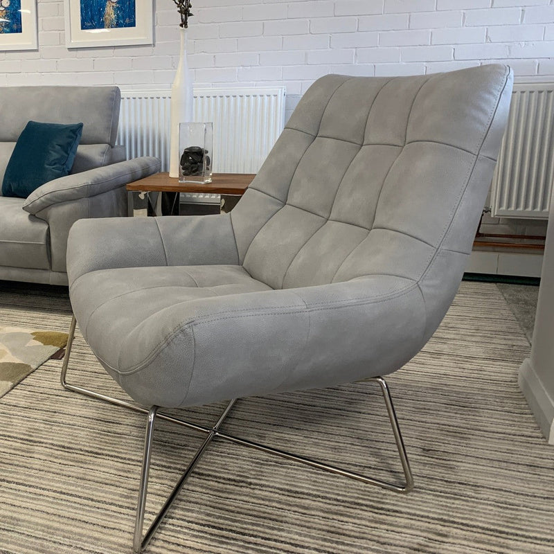 Riley Chill Out Chair, Without footstool Element Vegan Leather Learning SPACE