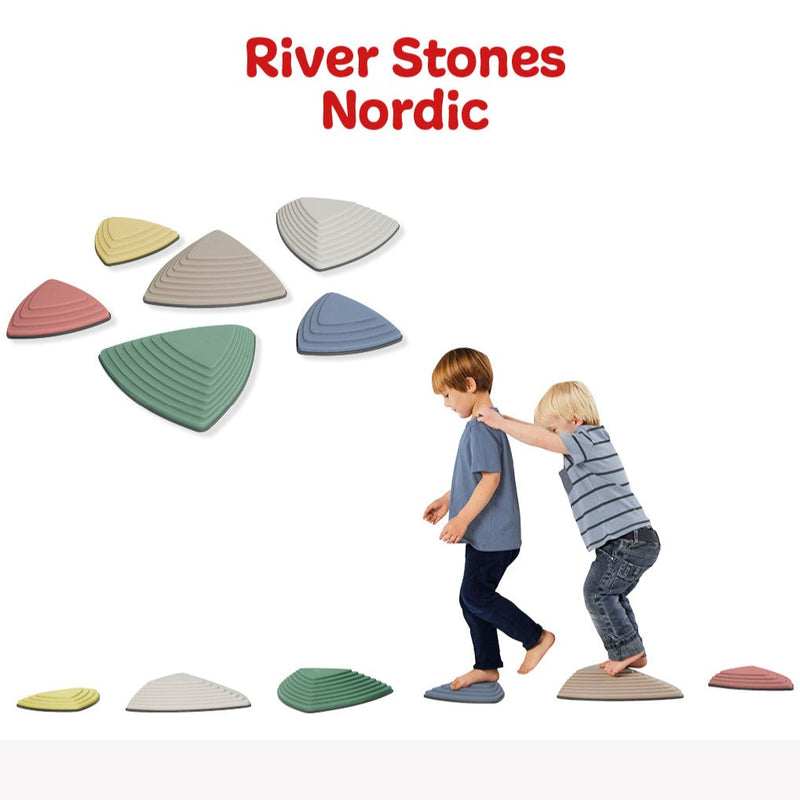 River Stones (SET OF 6) - Nordic, Learning SPACE
