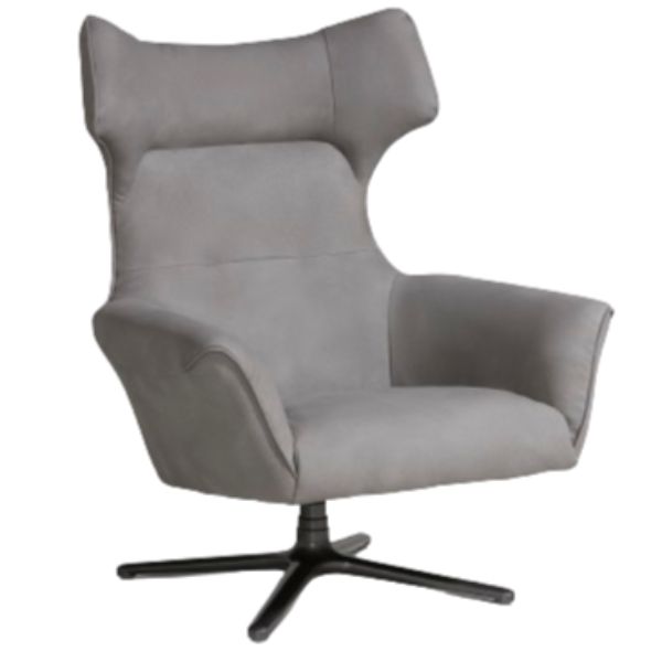 River Swivel Chair, Dusky Grey Learning SPACE