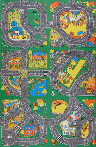 Roadway Playmat-Cars & Transport,Classroom Resources,EA Tender,Educational Play,Educational Soft Play,Rugs-Learning SPACE