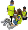 Role Play Neon Builders Vest-Engineering & Construction,Playlearn,Role Play-Learning SPACE