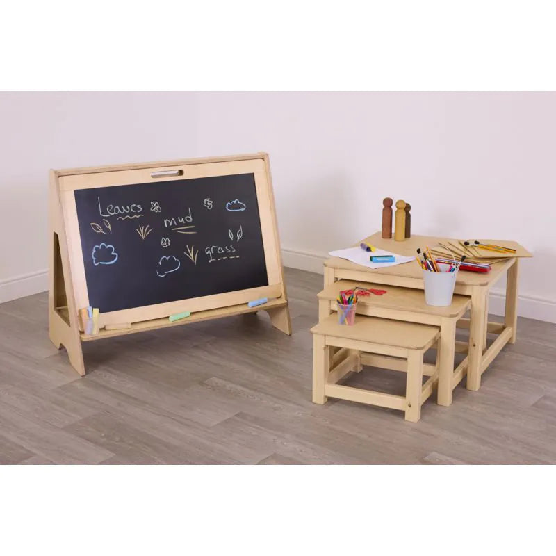 Rookie Double Sided Art Easel, Learning SPACE