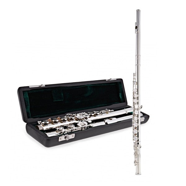 Rosedale Professional Flute, Solid Silver Headjoint, Musical Instruments Learning SPACE