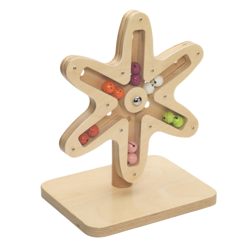 Rotating Bell Flower - Sensory Toy for Babies & Toddlers, Learning SPACE