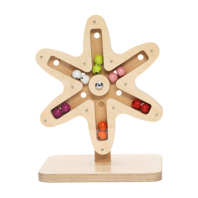 Rotating Bell Flower - Sensory Toy for Babies & Toddlers, Learning SPACE