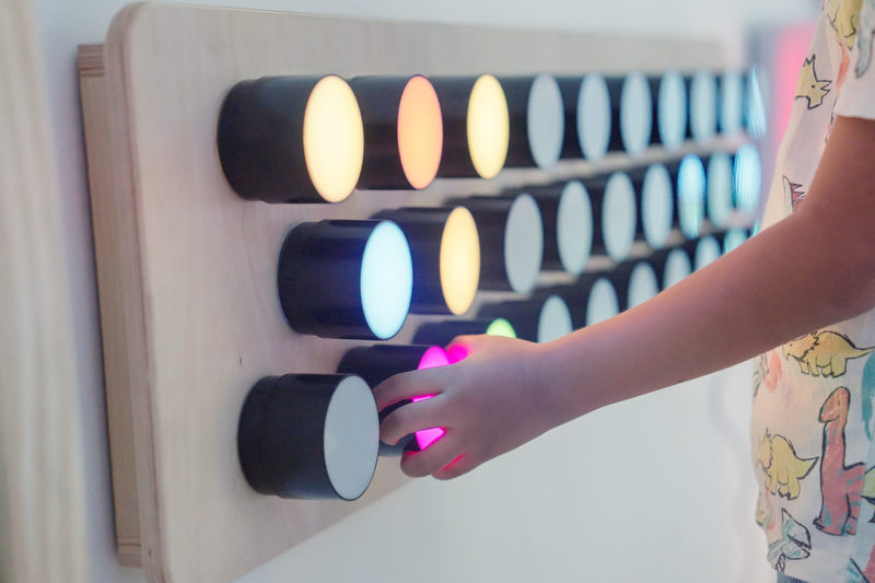 Rotating Colour Spectrum Light Panel, Learning SPACE