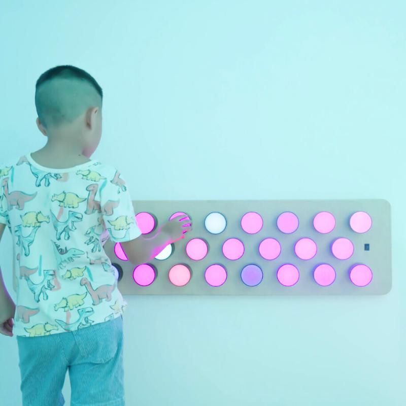 Rotating Colour Spectrum Light Panel, Learning SPACE