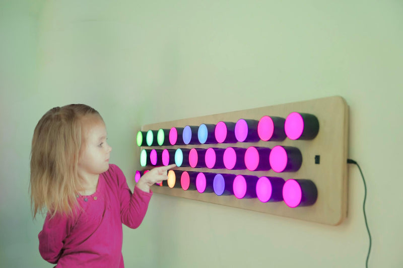 Rotating Colour Spectrum Light Panel, Learning SPACE