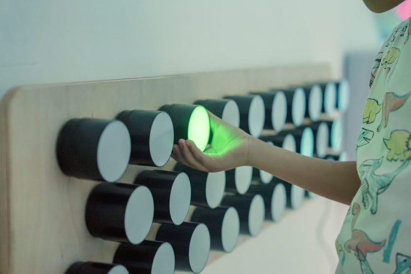 Rotating Colour Spectrum Light Panel, Learning SPACE