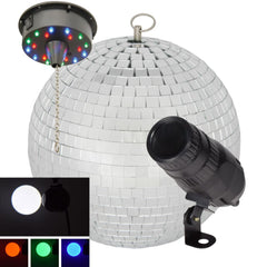 Rotating Spot Light and Mirror Ball Set-Sensory Ceiling Lights,Sensory Room Furniture,Sensory Room Lighting,Star & Galaxy Theme Sensory Room,Teenage Lights-Learning SPACE