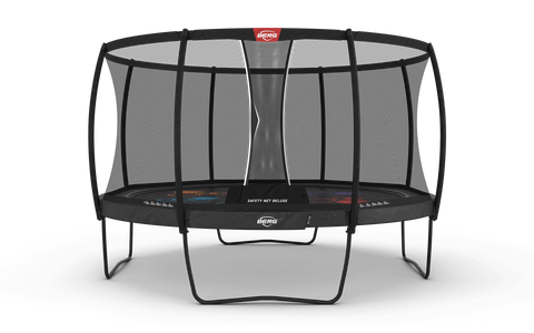 Round BERG Elite Trampoline With Safety Net - Public Use Approved-Berg Toys,Commercial Trampolines,Teen & Adult Trampolines,Trampoline,Trampolines-14ft + Levels + Safety Net Deluxe-37.84.13.04-Learning SPACE