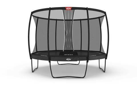 Round BERG Elite Trampoline With Safety Net - Public Use Approved-Berg Toys,Commercial Trampolines,Teen & Adult Trampolines,Trampoline,Trampolines-14ft + Safety Net Deluxe XL-37.84.23.02-Learning SPACE