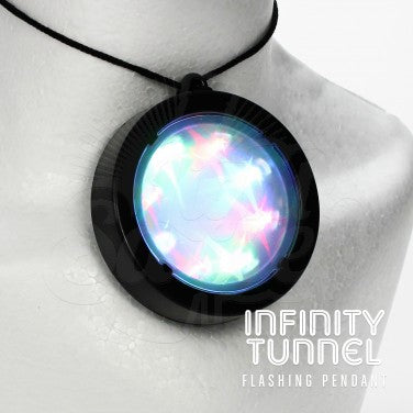 Round Infinity Tunnel Pendant-AllSensory,Featured,Fidget,Pocket money,Sensory Light Up Toys,Stock,The Glow Company,Visual Sensory Toys-Learning SPACE