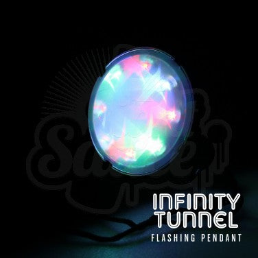 Round Infinity Tunnel Pendant-AllSensory,Featured,Fidget,Pocket money,Sensory Light Up Toys,Stock,The Glow Company,Visual Sensory Toys-Learning SPACE