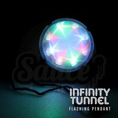 Round Infinity Tunnel Pendant-AllSensory,Featured,Fidget,Pocket money,Sensory Light Up Toys,Stock,The Glow Company,Visual Sensory Toys-Learning SPACE