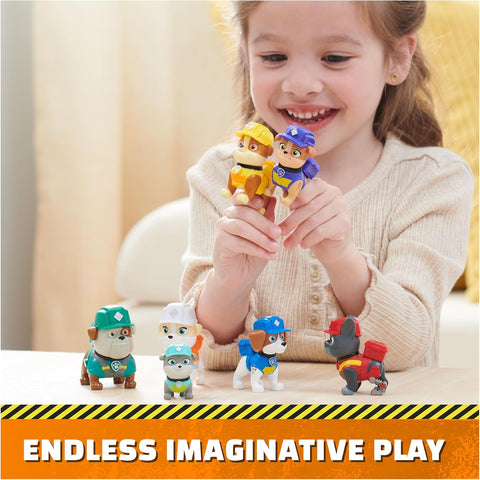 Rubble & Crew Construction Family Gift Pack-Engineering & Construction,Figurines,Games & Toys,Paw Patrol-Learning SPACE