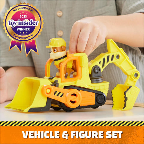 Rubble & Crew Rubble's Bulldozer Toy Truck-Cars & Transport,Engineering & Construction,Figurines,Games & Toys,Paw Patrol-Learning SPACE