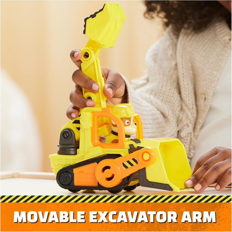Rubble & Crew Rubble's Bulldozer Toy Truck, Learning SPACE