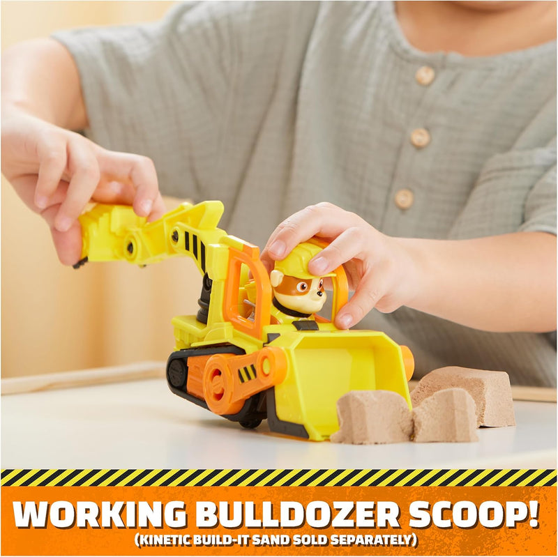 Rubble & Crew Rubble's Bulldozer Toy Truck, Learning SPACE