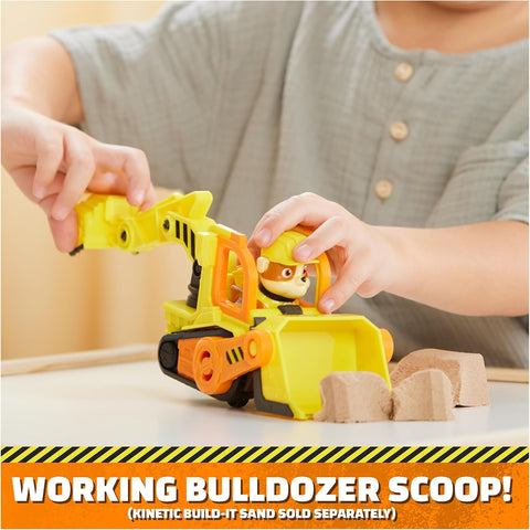 Rubble & Crew Rubble's Bulldozer Toy Truck-Cars & Transport,Engineering & Construction,Figurines,Games & Toys,Paw Patrol-Learning SPACE