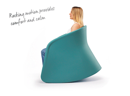 Ryno® Rocker Weighted Rocking Chair, Learning SPACE
