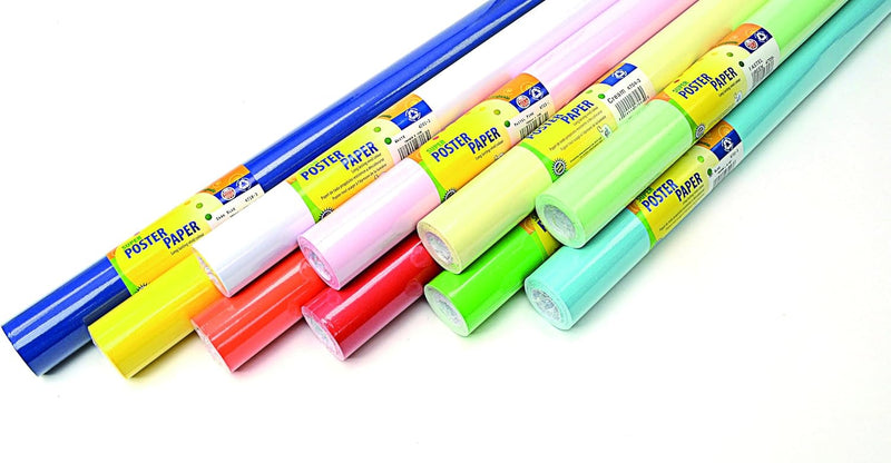 SCOLA Colours Poster Display Paper Rolls, Learning SPACE