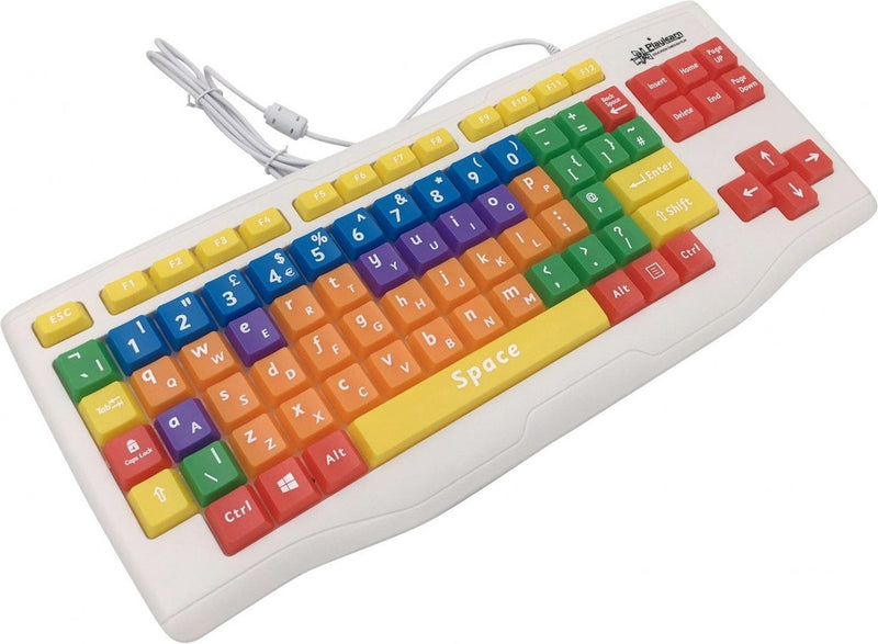 SEN Keyboard - Colour Coded Childrens Keyboard, Learning SPACE