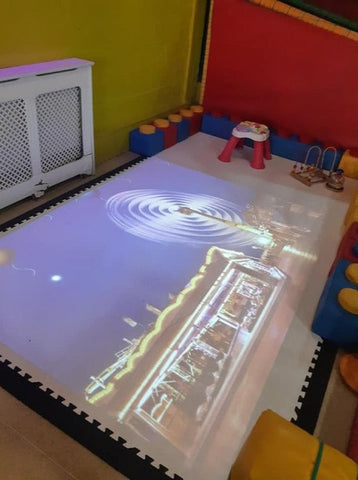 SENse Air- Interactive Floor Projection System-Autism, Neuro Diversity, Sensory Flooring, Sensory Projectors, Stock-Learning SPACE