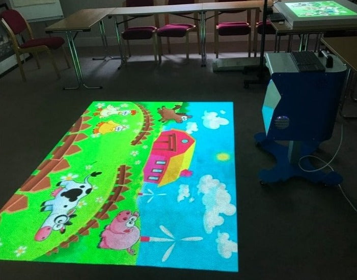 SENse Flex Plus | Multi Level Projector System - Floor, Wall and Table, Learning SPACE