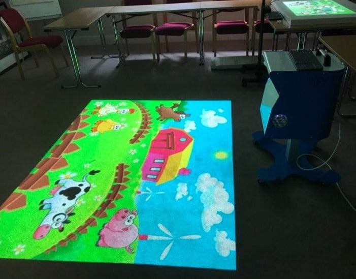 SENse Flex Plus | Multi Level Projector System - Floor, Wall and Table, Learning SPACE