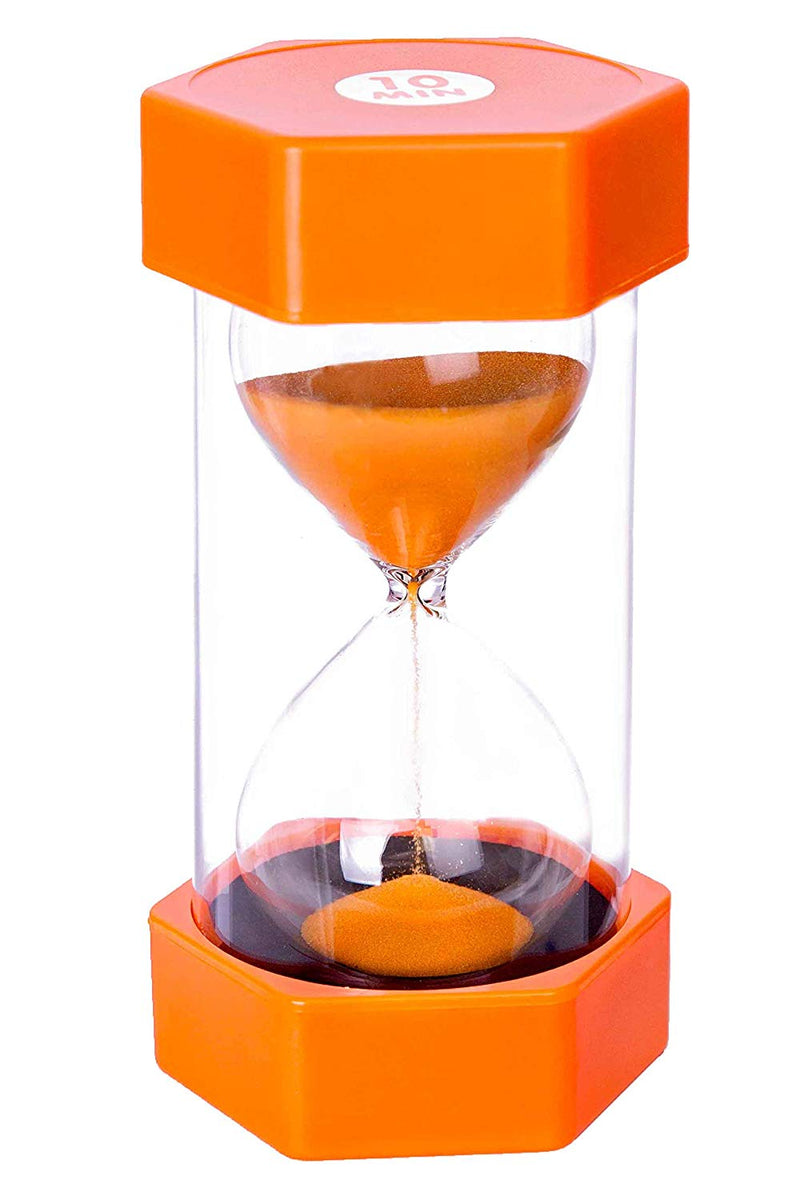 Medium Sand Timer - 10 Minutes (Orange), Learning SPACE