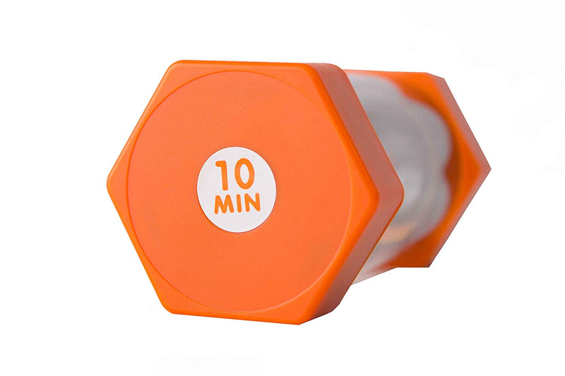 Medium Sand Timer - 10 Minutes (Orange), Learning SPACE