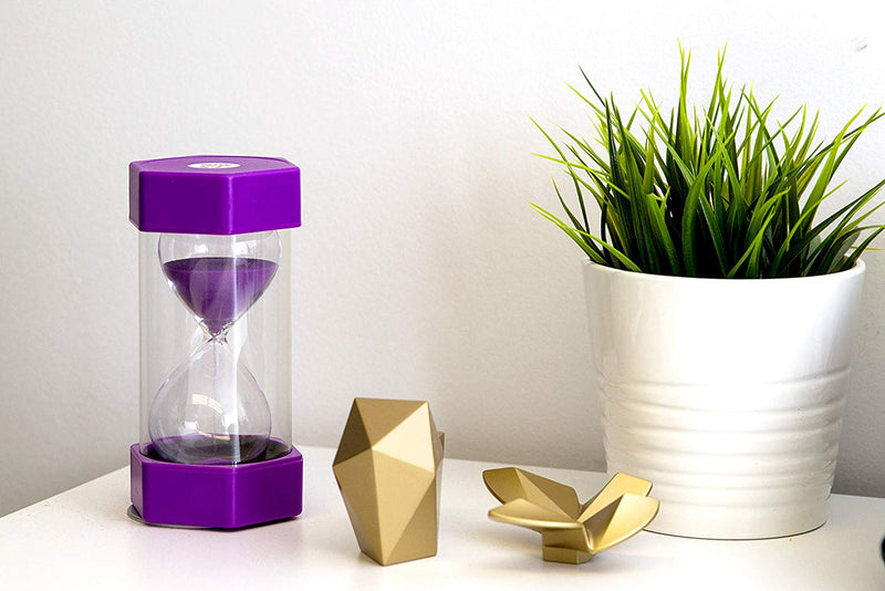 Medium Sand Timer - 15 Minutes (Purple), Learning SPACE