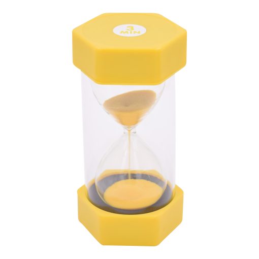 Medium Sand Timer - 3 Minutes (Yellow), Learning SPACE