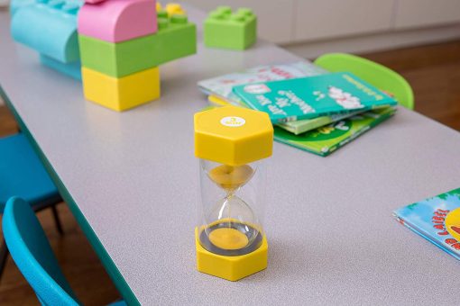 Medium Sand Timer - 3 Minutes (Yellow), Learning SPACE