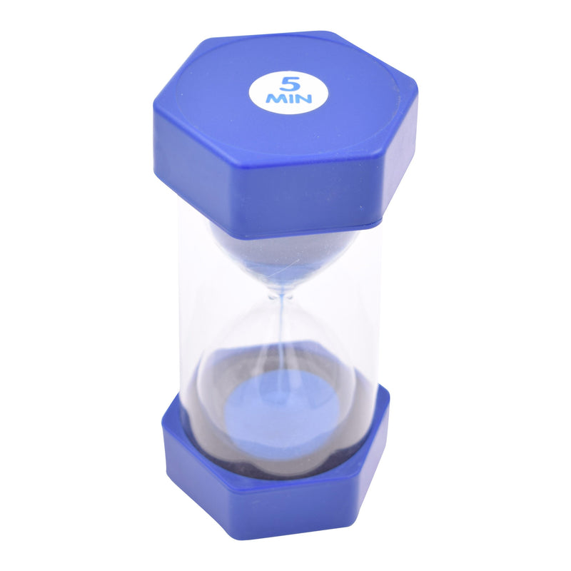 Medium Sand Timer - 5 Minutes (Blue), Learning SPACE
