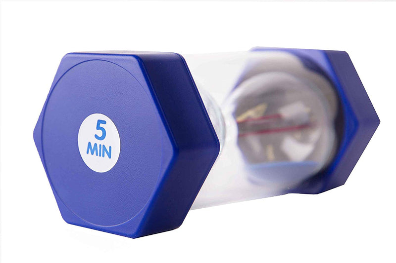 Medium Sand Timer - 5 Minutes (Blue), Learning SPACE