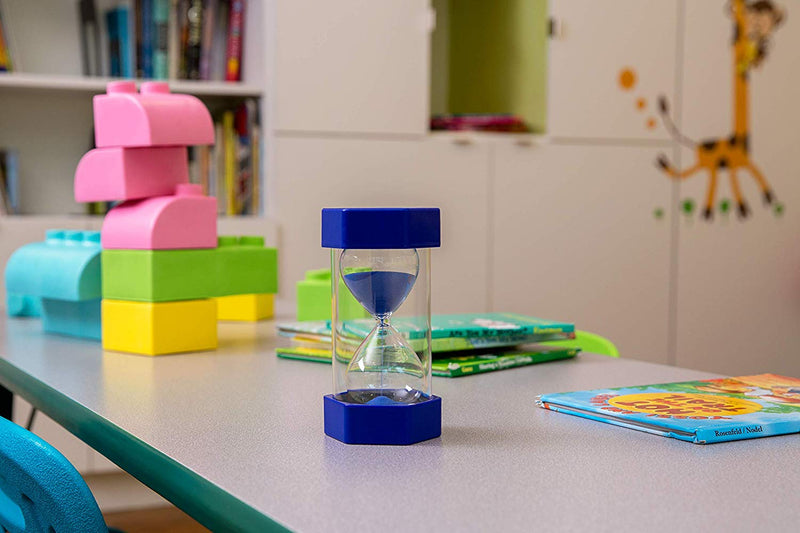 Medium Sand Timer - 5 Minutes (Blue), Learning SPACE