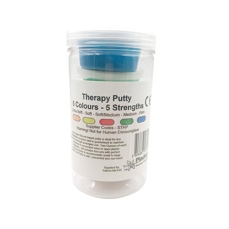 Therapy Putty 5 Colours – 5 Strengths, Learning SPACE