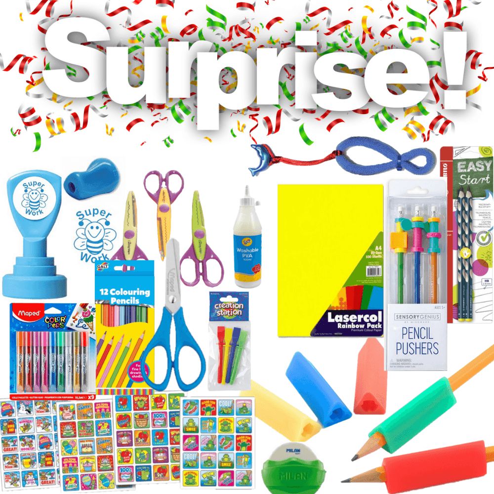 SURPRISE! Handwriting and Stationery Set-Back To School,Early Years Literacy,Learning Difficulties,Primary Literacy,Stationery-Learning SPACE