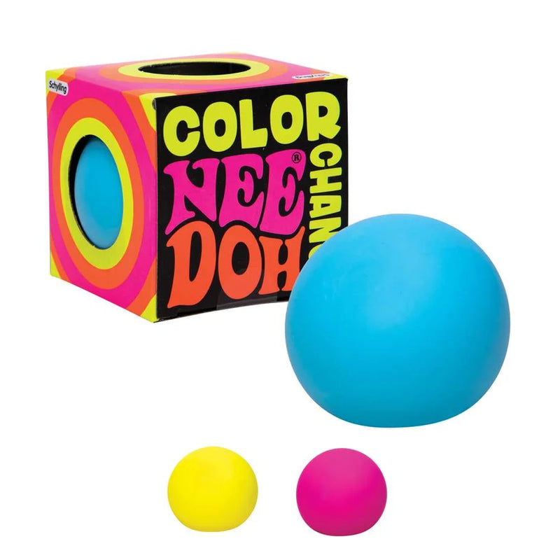 Colour Changing Needoh Stress Ball, Sensory toy Learning SPACE