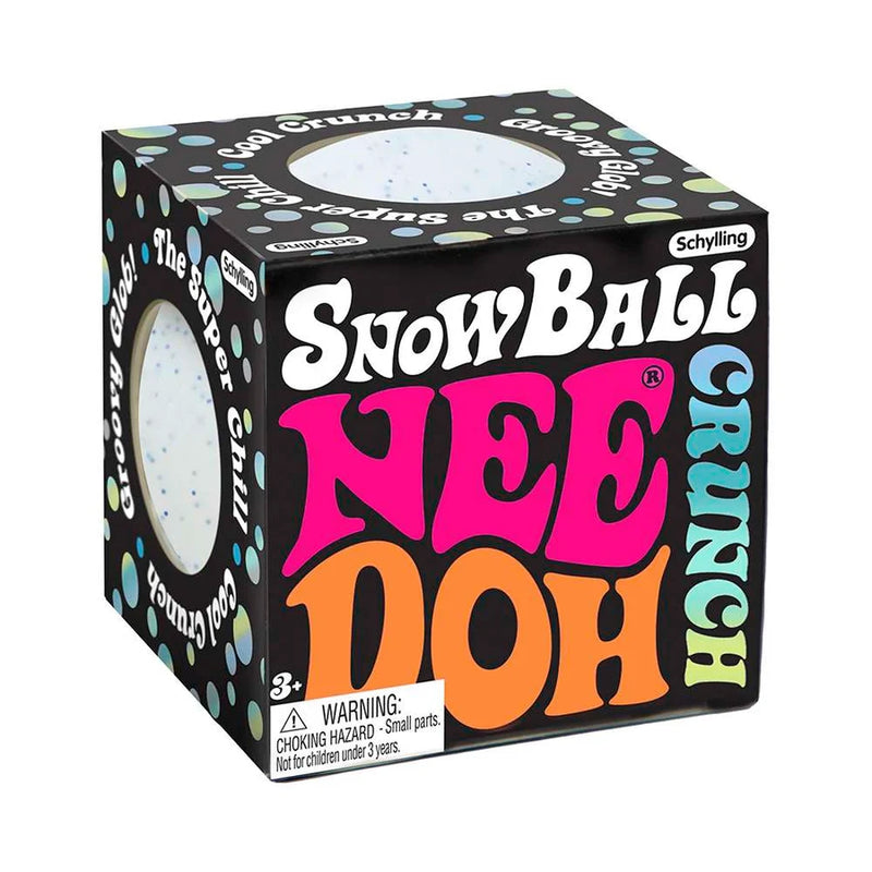 NeeDoh Snow Ball Crunch Stress Toy