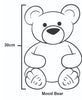 Sad Bear - Mood Bear-Additional Need,Calming and Relaxation,Comfort Toys,Eco Friendly,Emotions & Self Esteem,Games & Toys,Helps With,Mood Bear,PSHE,Social Emotional Learning-Learning SPACE