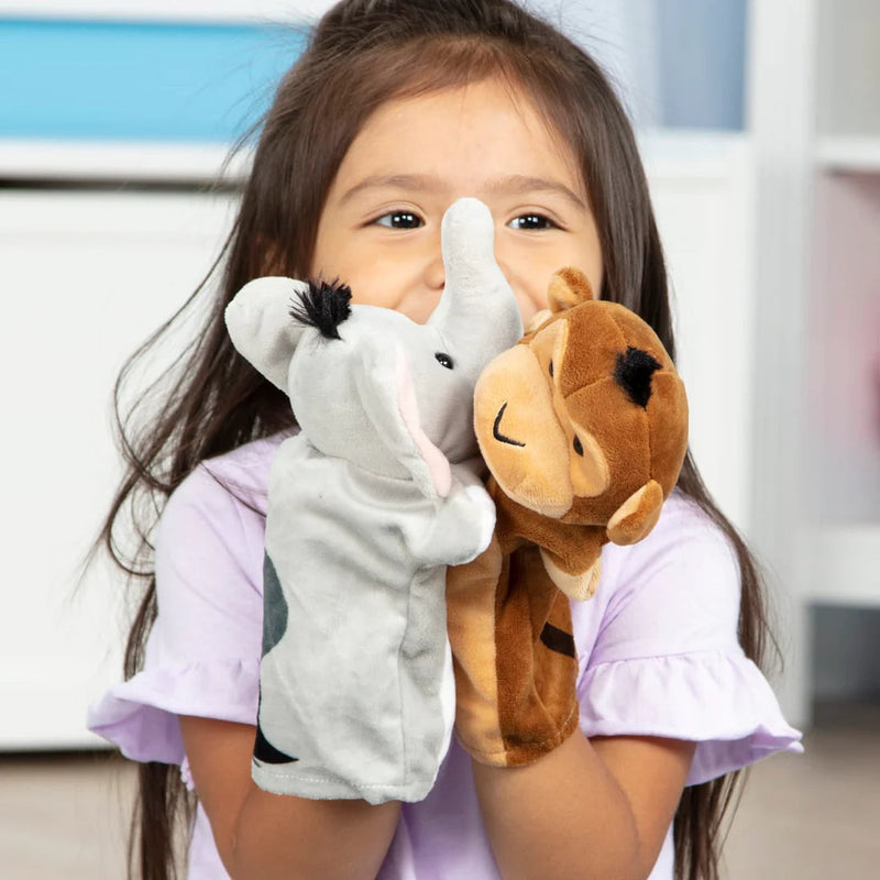 Safari Buddies Hand Puppets, Learning SPACE
