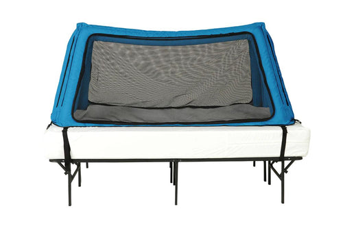 Safe Place Special Needs Bed Bundle With Travel Bag & Pump, VAT Exempt Blue Include Bed Guard Learning SPACE