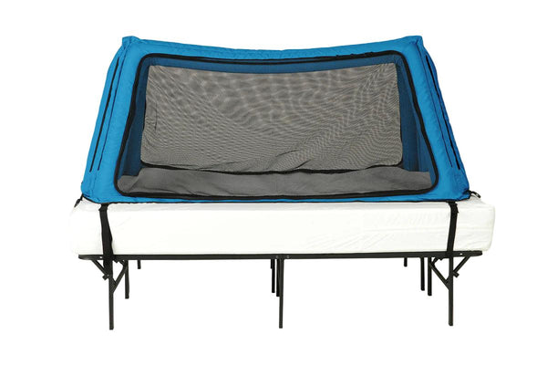 Safe Place Special Needs Bed Bundle With Travel Bag & Pump, VAT Exempt Blue Include Bed Guard Learning SPACE