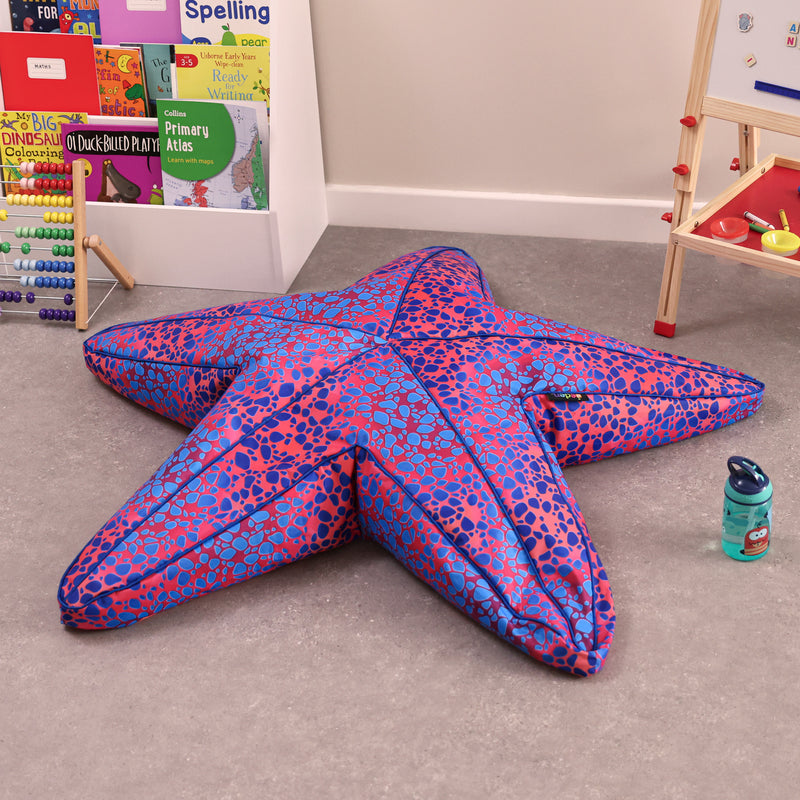 Sally Starfish Floor Cushion Bean Bag, Learning SPACE