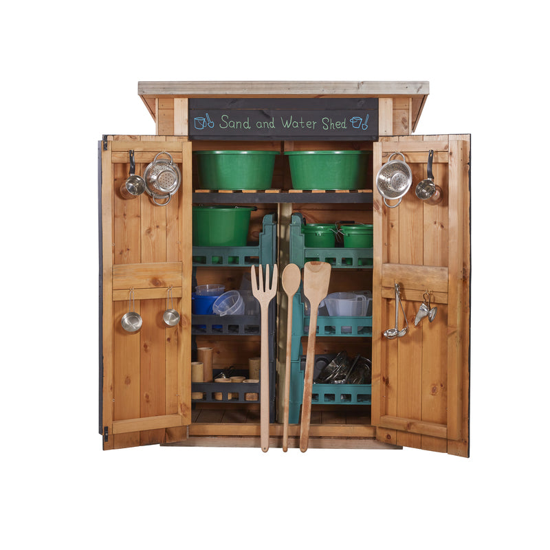 Sand And Water Shed-Cosy Direct,Cosy Outdoor,Sheds,Wellbeing Furniture-Learning SPACE