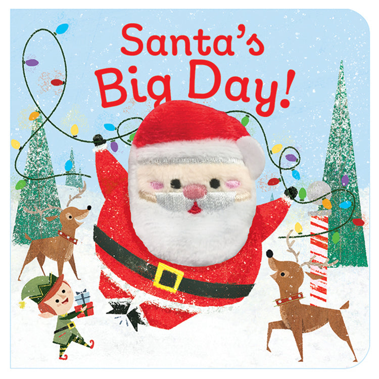 Santa’s Big Day Chunky Finger Puppet Book, Learning SPACE
