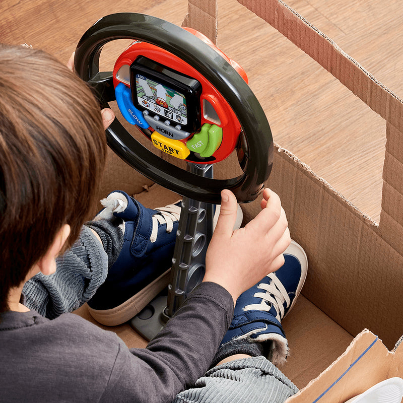 Sat Nav Steering Wheel – Interactive Pretend Play Toy, Learning SPACE